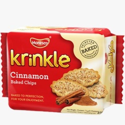 KrinkleBaked Chips (Coffee, Cinnamon, Ginger) 40gm x 12 units x 12 outer