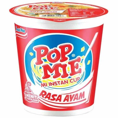 POP MIE RASA AYAM NEW CUP 75gmx24units