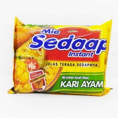 Sedaap Mie Instan Kari Ayam 40 x 72gr