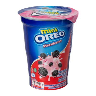 Sandwich Mini Oreo Strawberry Cup 24 x 61,3gr