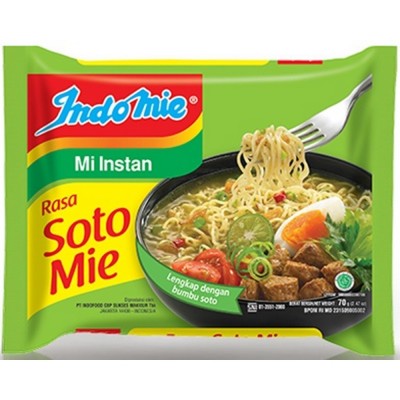 INDOMIE SOTO MIE 70gmx40units