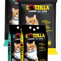 CATZILLA CAT LITTER - COFFEE ( 5L x 4 PKT per BAG )