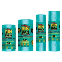 BIN BAG HDPE GARBAGE BAG 80x100 (10 PCS per ROLL x 90 per BUNDLE)