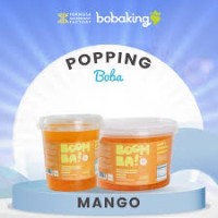 Boomba Mango Popping Boba (2000Gr x 6 Unit)