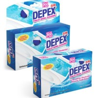 DEPEX TOILET BLUE POWER ( 1 DZ x 6'S x 50gm per CTN)