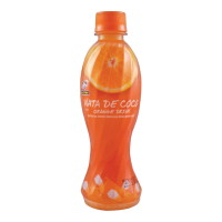 Captain Dolphin Nata De Coco with Orange Drink 350ml x 24 cups