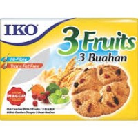 IKO 3 Chocolate Chips Oatmeal Cracker 12 x 178g