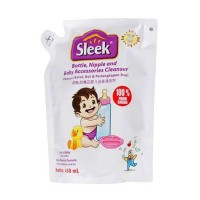 Sleek Pencuci Botol, Dot, dan Perlengkapan Bayi 12 Bags x 450ml