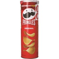 Pringles Potato Crisps Original 12 x 102gr