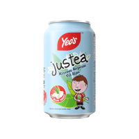 JUSTEA 300ML ALOE GREEN TEA (24)