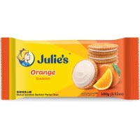 JULIE'S ORANGE SANDWICH 100g x 24