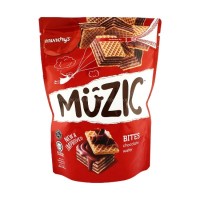 Munchy's MUZIC chocolate wafer bites 180g x 24