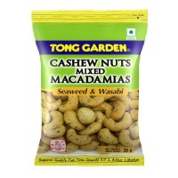 Tong Garden Cashew Nuts Mixed Macadamias Seaweed & Wasabi 36g x 12 x 3