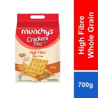 Munchy's High Fibre Whole Grain crackers plus 700g x 6