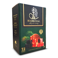 Habicoal Premium Charcoal for Shisha & Hookah 1Kg x 10