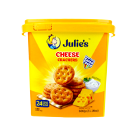 JULIE'S CHEESE CRACKERS 600g x 6