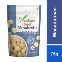 NutriOne Baked Macadamias 75g x 12 x 3