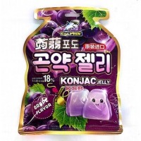 Yogee Grape Konjac Jelly 20g x 10's x 36 pkt