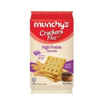 Munchy's high protein chia seeds crackers plus 300g x 12