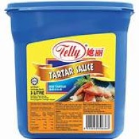 TELLY SALAD DRESSING-TARTAR SAUCE 3 LITRE X 4 TUBS