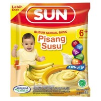 Sun Bubur Sereal Susu Pisang 10 Box x 8 Sachet 20gr