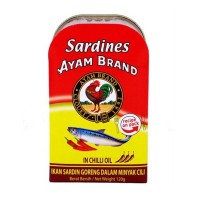 Ayam Brand Fried in Chilli Oil Sardines 120g x 24