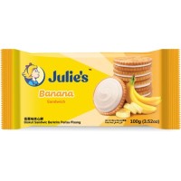 JULIE'S BANANA SANDWICH 100g x 24