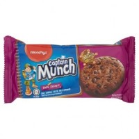 Munchy's captain munch double chocolate cookies 60g x 12