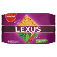 LEXUS Vegetable Cream Sandwich Calcium Crackers 200g x 12