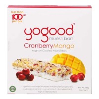 Yogood Cranberry  & Mango Yoghurt Bar 138g x 10