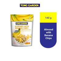 Tong Garden Oven Roasted Almonds with Banana Chips 140g x 6 x 6