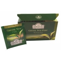 Ahmad Tea London Green Tea Pure Teabags 20pcs-pack x 12