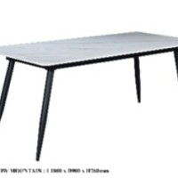 Sintered Stone Dining Table L1800*D900*H760