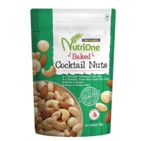 Nutrione Baked Cocktail Nuts Unsalted 350g x 12