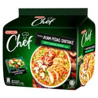 MAMEE CHEF SPICY CHICKEN SHITAKE (72g x 4) x 8