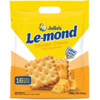 JULIE'S LE-MOND CHEDDAR CHEESE PUFF SANDWICH 288g x 12