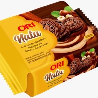 ORI Nata Chocolate Hazelnut Sandwich Biscuit 16 x 120g