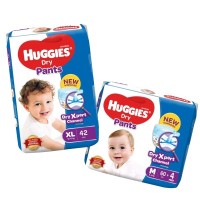 HUGGIES DRYPANT SJP XL 32+8X4