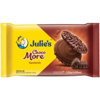 JULIE'S CHOCO MORE SANDWICH 132g x 24