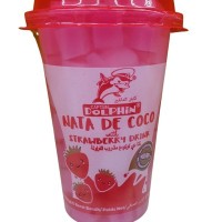 Captain Dolphin Nata De Coco with Lychee Drink 270ml x 24 cups