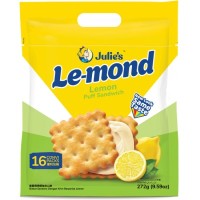 JULIE'S LE-MOND LEMON PUFF SANDWICH 272 g x 12