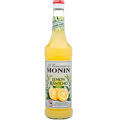MONIN SYRUPS 70 CL LEMON RANTCHO CONCENTRATE (70Ml x 6 Unit)