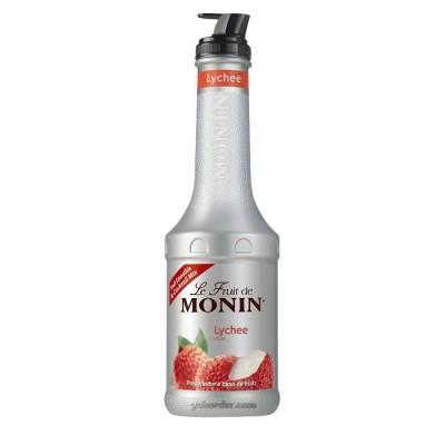 MONIN LYCHEE FRUITMIX (1 L x 4 Unit)